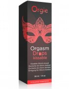Orgie Gel intim - Orgasm Drops Kissable cu efect de furnicături pentru stimularea clitorisului și orgasm intens 30 ml