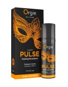 Orgie Gel intim stimulant – Liquid Pulse efect pulsatoriu și furnicături intense aromă Ice Caramel 15 ml