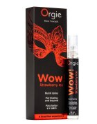 Orgie Spray pentru sex oral – WOW! Strawberry efect răcoritor aromă de căpșuni 10 ml