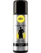 PJUR Gel lubrifiant – Superhero Energizing Ginkgo pe bază de apă pentru stimulare masculină și energie sporită 30 ml
