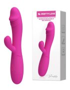 PRETTYLOVE Vibrator - Snappy Rechargeble cu 30 de funcții de vibrație silicon roz 195 cm