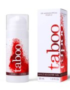 RUF Gel intim pentru bărbați - Taboo Male Booster pentru stimulare și erecție intensă 30 ml