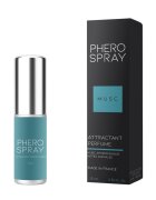 RUF Parfum cu feromoni - Phero Spray cu note de mosc pentru bărbați 15 ml