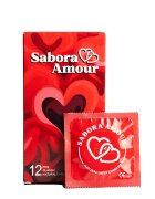 Sabora Amour Prezervative din Latex 100% Natural - Classic Diametru 52 mm 12 buc
