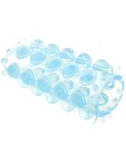 TOY JOY Manșon pentru penis – Power Stretchy Sleeve stimulare dublă material flexibil TPE albastru