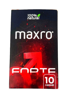  Capsule pentru Cresterea Performantei Sexuale Maxro Forte 10 buc - Entro.ro