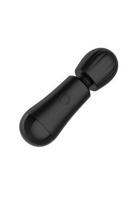Passion Labs Vibrator Mini Wand Zakey 10 Moduri Vibratii Silicon Negru My Little Secret - Entro.ro