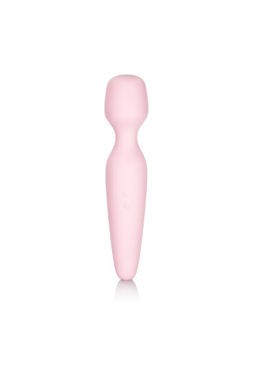 California Exotics Vibrator Ultimate Wand 10 Moduri Vibratii Silicon USB Roz - Entro.ro
