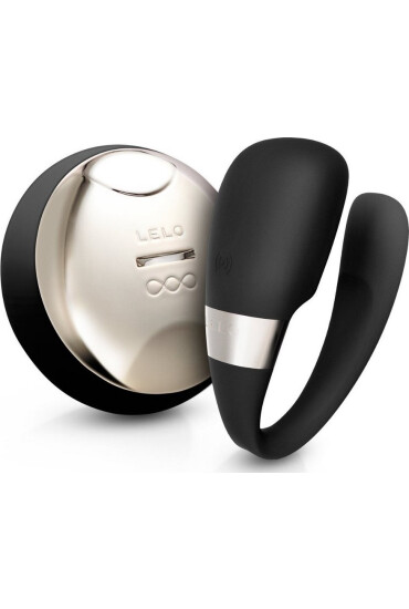 LELO Vibrator Cuplu TIANI 3 Remote Control Silicon USB Negru - Entro.ro
