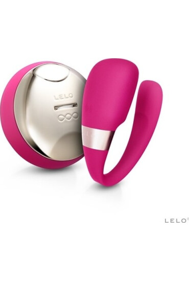 LELO Vibrator Cuplu TIANI 3 Remote Control Silicon USB Roz - Entro.ro