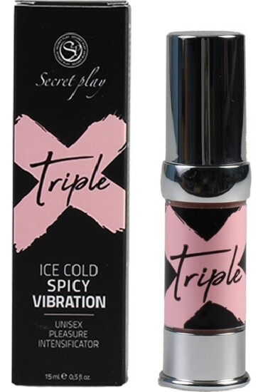 Secret Play Gel Stimulator Triple X Unisex 15ml - Entro.ro