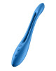 Satisfyer Stimulator Multifunctional Bendable Elastic Game 10 Moduri Vibratii Silicon USB Albastru 19.9 cm - Entro.ro