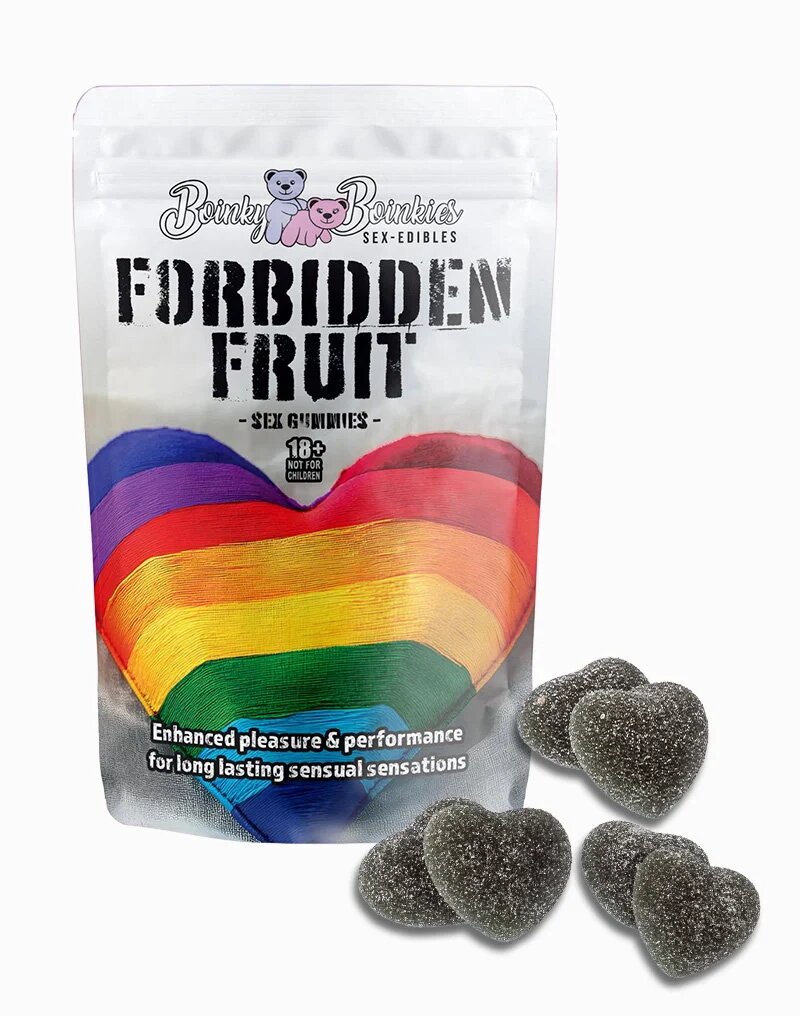 Boinky Jeleuri afrodisiace - Forbidden Rainbow Fruit Gummies cu aromă de fructe unisex 1 cutie x 6 buc - Default Title
