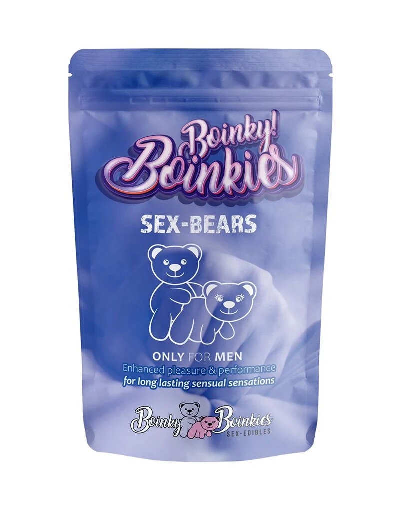 Boinky Jeleuri afrodisiace Ursuleti - Gummy Sex Bears cu aromă de fructe pentru barbati 1 cutie x 6 buc - Default Title