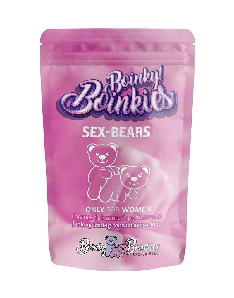 Boinky Jeleuri afrodisiace Ursuleti - Gummy Sex Bears cu aromă de fructe pentru femei 1 cutie x 6 buc - Default Title