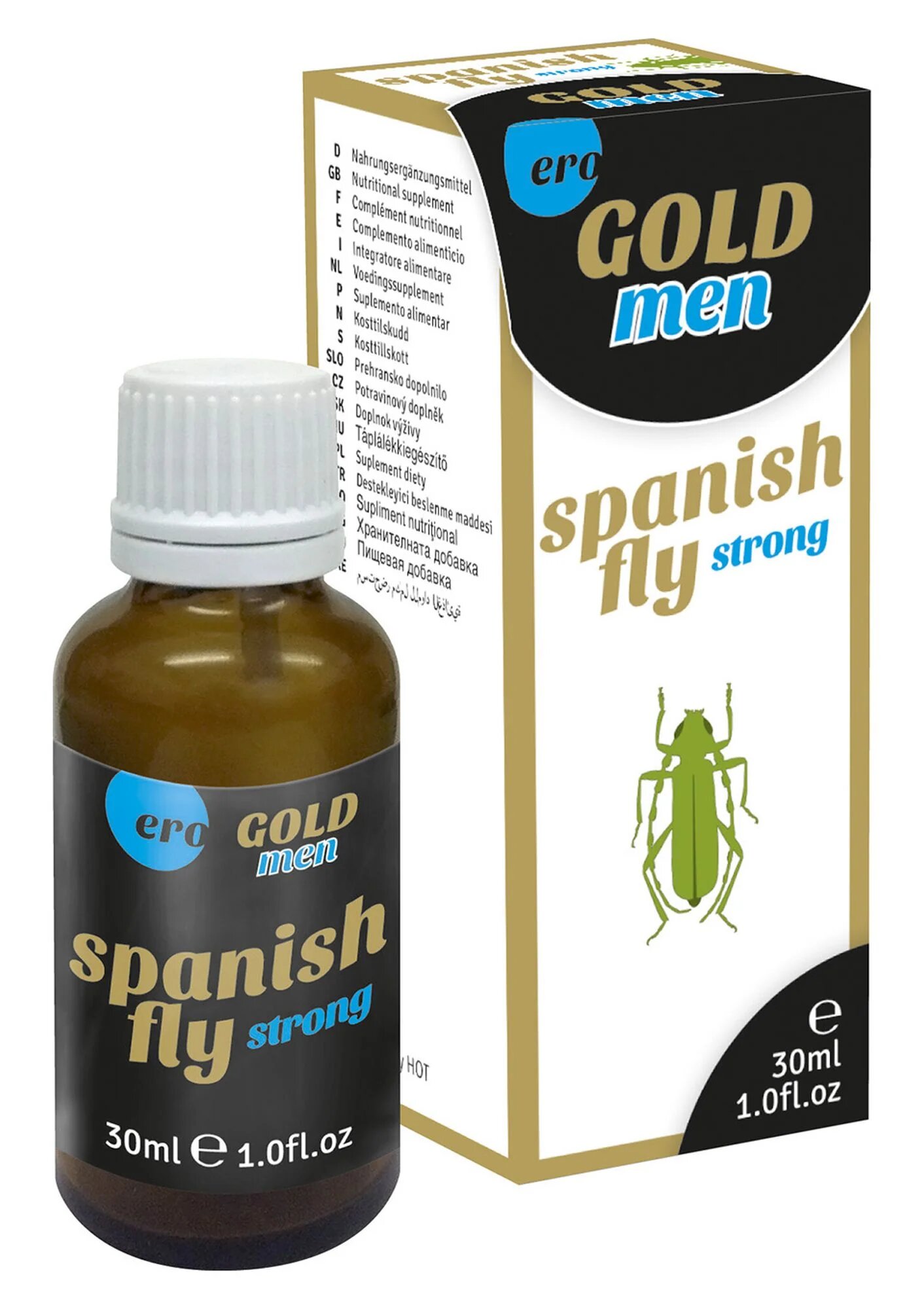 ERO Picaturi afrodisiace Spanish Fly Gold Men - pentru cresterea libidoului barbatilor 30 ml - Default Title