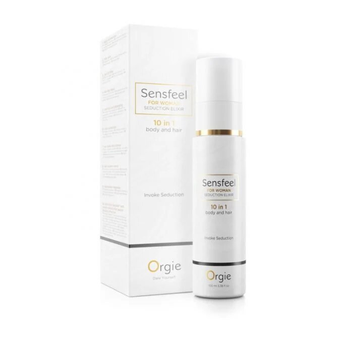 Orgie Crema cu feromoni - SensFeel Seduction Elixir 10in1 pentru par si corp femei 100 ml - Default Title