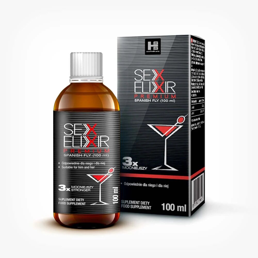 Sexual Health Series Afrodisiac premium Sex Elixir - Spanish Fly Premium pentru cresterea libidoului in cuplu erectii dure orgasm intens unisex 100% natural 100 ml - Default Title