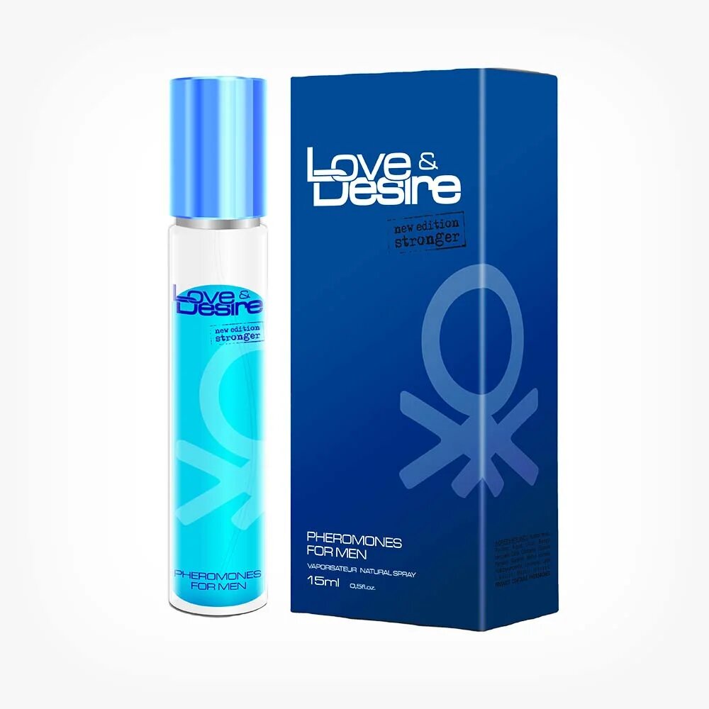 Sexual Health Series Parfum natural cu feromoni Love & Desire pentru barbati 15 ml - Default Title