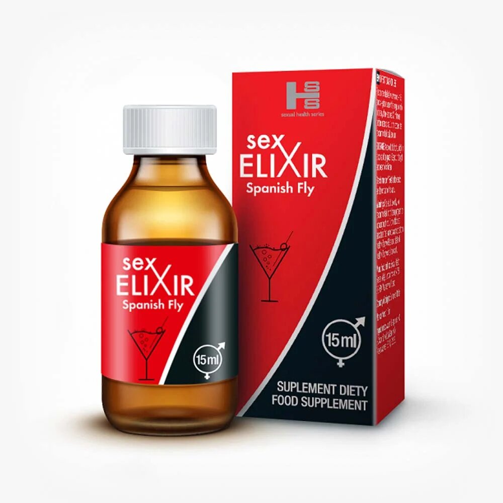 Sexual Health Series Picaturi afrodisiace premium Sex Elixir - Spanish Fly pentru cresterea libidoului in cuplu unisex 100% natural 15 ml - Default Title