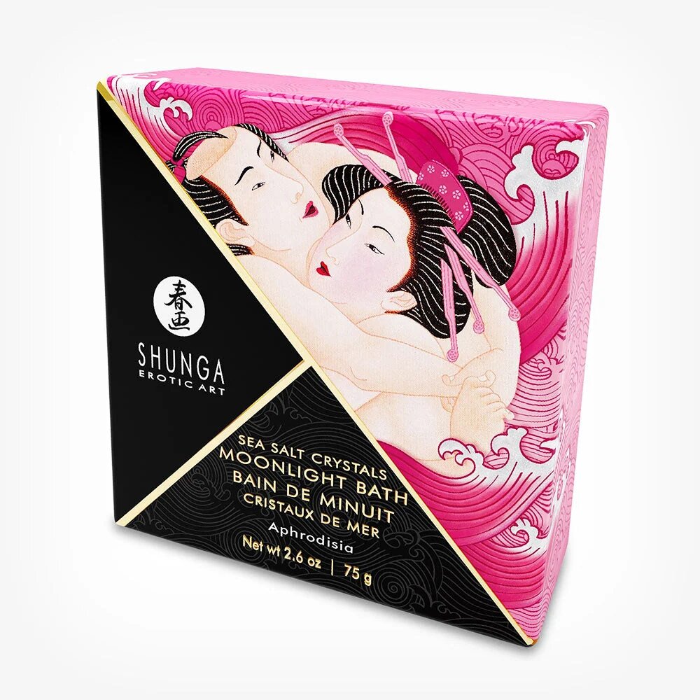 SHUNGA Sare de baie cu efect afrodisiac - Aphrodisia cu aroma de trandafiri 75 gr - Default Title