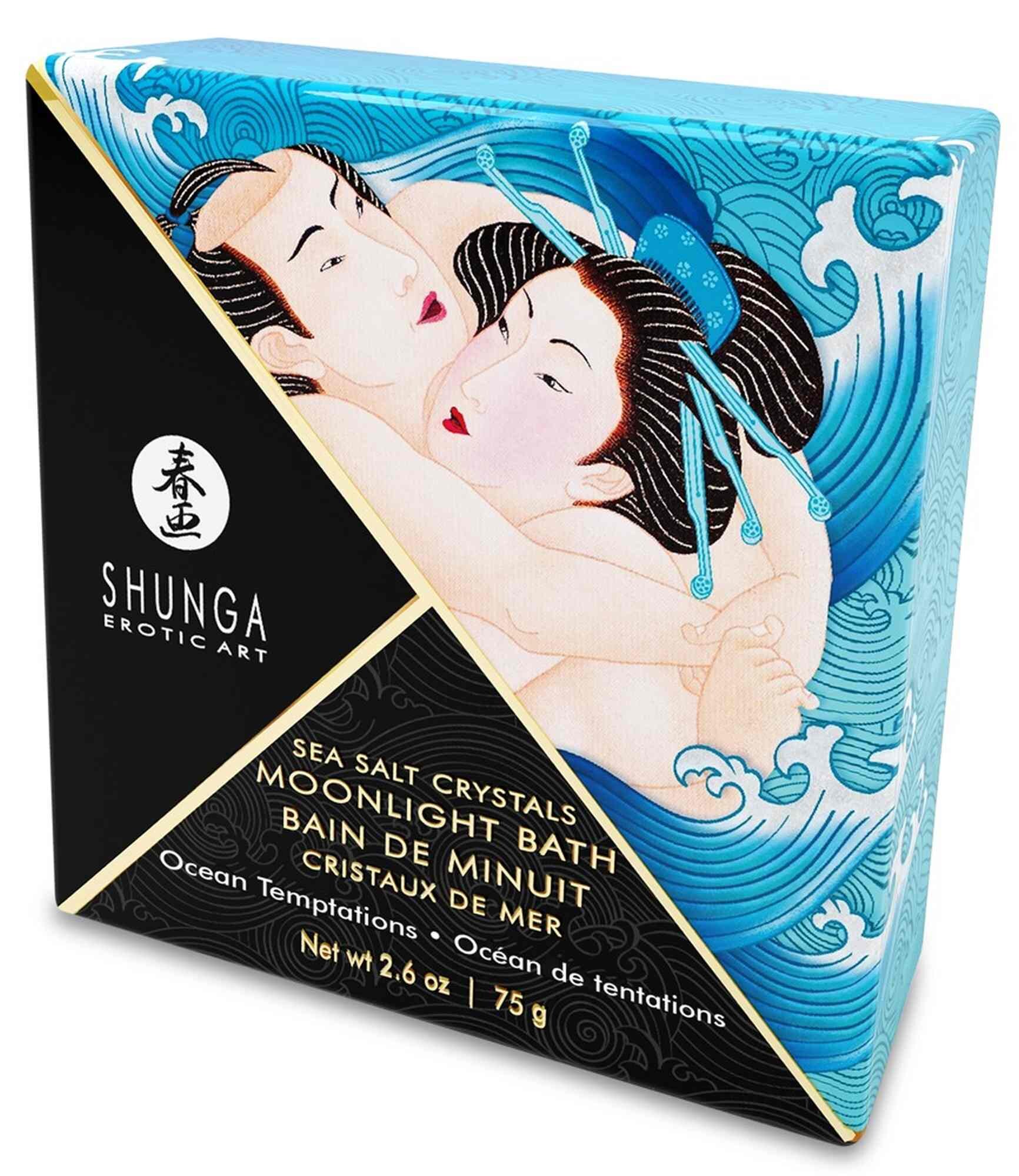 SHUNGA Sare de baie cu efect afrodisiac - Ocean Breeze cu aroma proaspata de ocean 75 g - Default Title