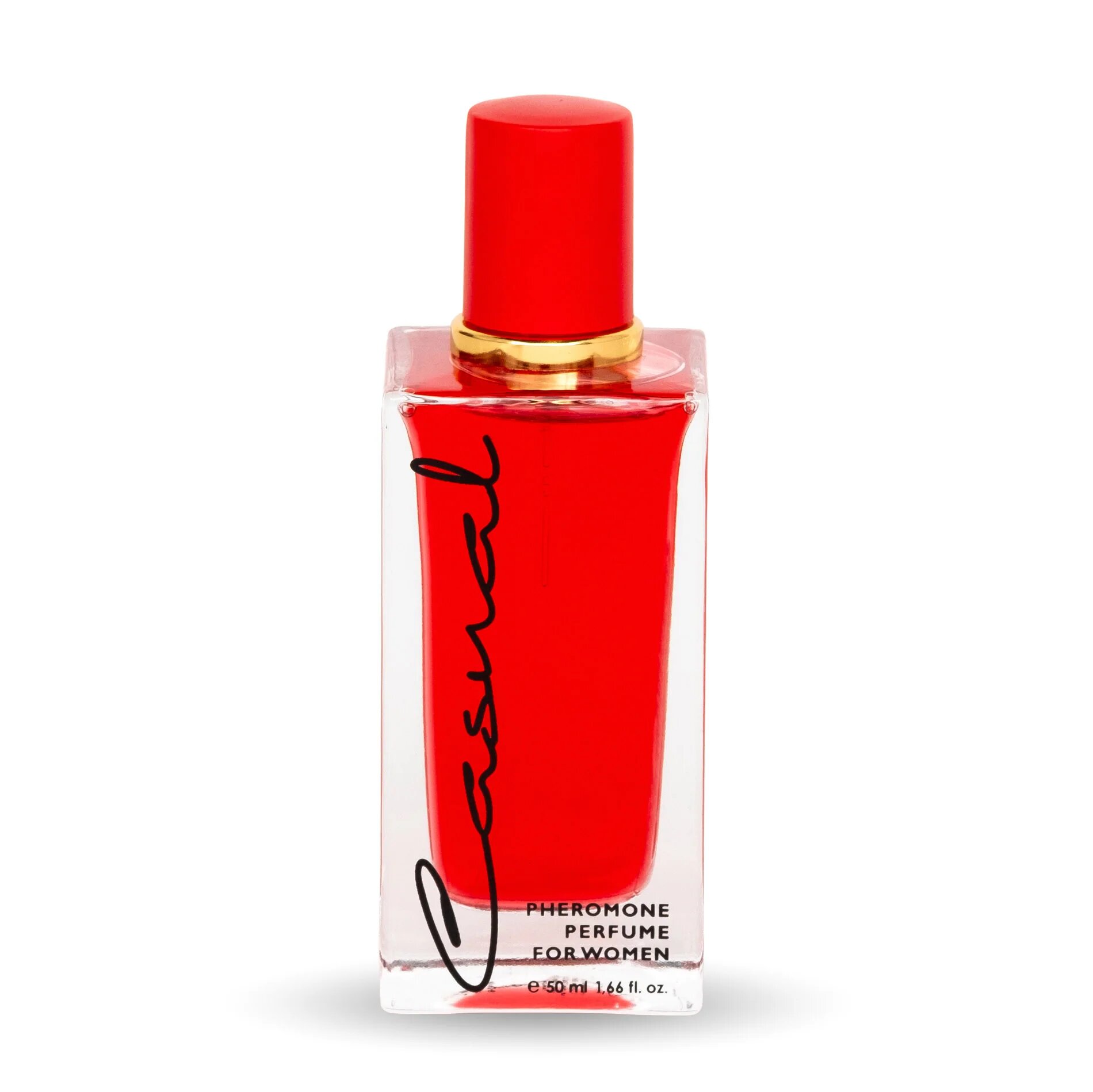 Wpj Parfum cu feromoni CASUAL Red cu note de portocal gardenie lemn de santal pentru femei 50 ml - Default Title