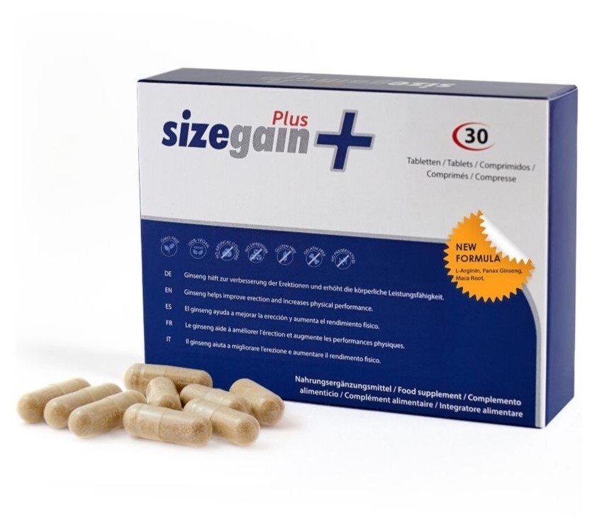 500 Cosmetics 30 Capsule pentru Performanta Sexuala SizeGain Plus