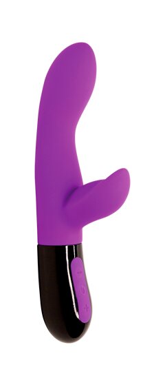 ADRIEN LASTIC Vibrator Rabbit Gaia 10 Moduri Vibratii Silicon USB Mov 20.4 cm