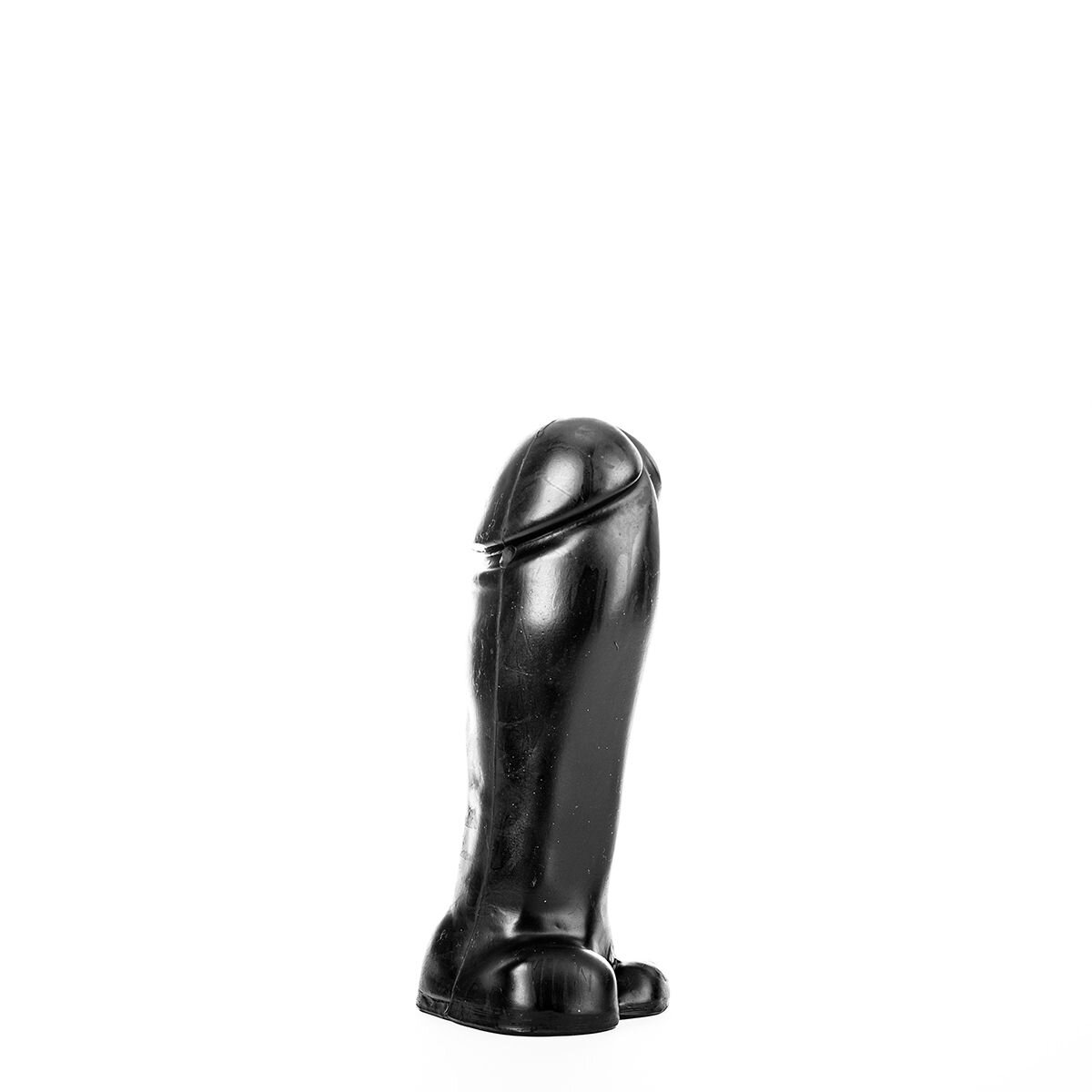 All Black Dildo PVC Negru 23 cm