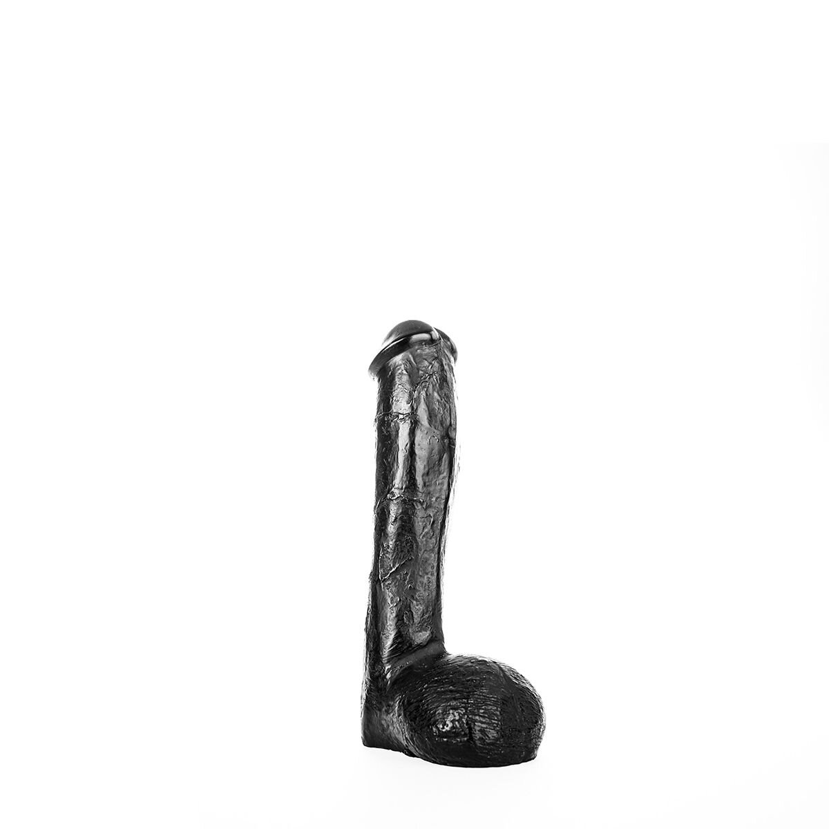 All Black Dildo Realist 23 cm