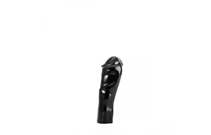 All Black Dildo Realist PVC 20 cm