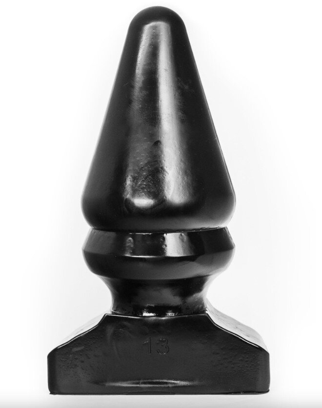 All Black Dop Anal PVC 30 cm
