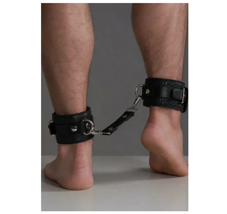 AVANZA Catuse de Picioare Feros Piele Ecologica Negru