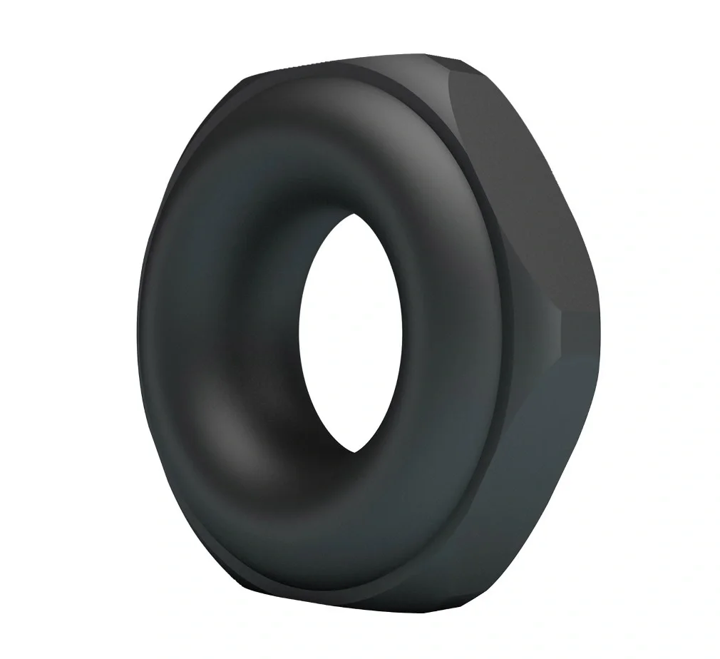 Baile Inel de Penis Jarvius Silicon Super Soft Negru