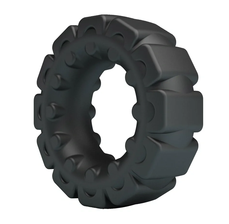 Baile Inel de Penis Laiden Silicon Super Soft Negru