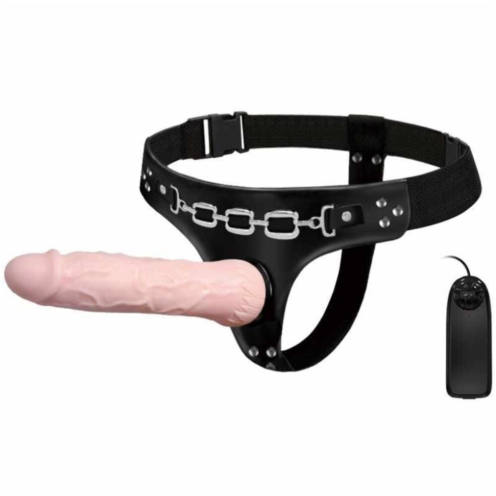 Baile Strap On Jessica Multspeed Natural 18 cm