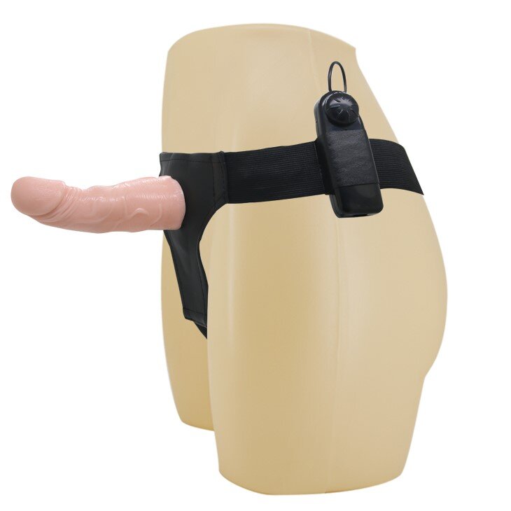 Baile Strap-on Ultra Passionate Harness Multispeed TPR Natural 16 cm
