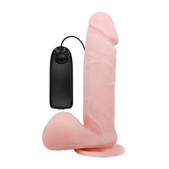 Baile Vibrator Realist Rotating&Vibrating Natural 20 cm