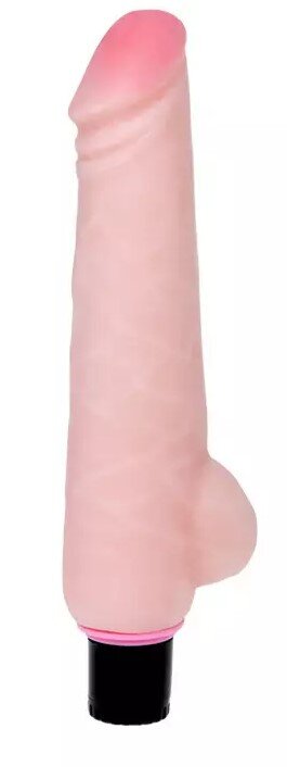 Baile Vibrator The Realistic Cock Multispeed TPE Life-Like Material Natural 24 cm