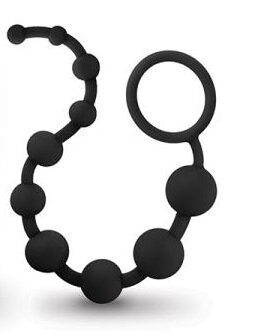 Blush NOVELTIES Bile Anale Platium Silicon Negru 32 cm