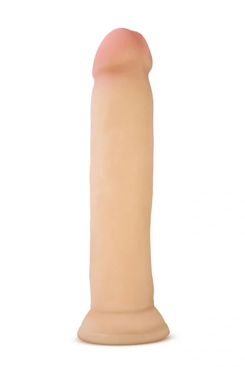 Blush NOVELTIES Dildo Magnum Au Naturel Sensa Feel TPE Dubla Densitate Natural 24.1 cm