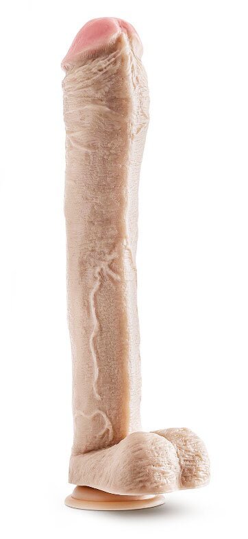 Blush NOVELTIES Dildo Realist Mr . Ed PVC Natural 33 cm