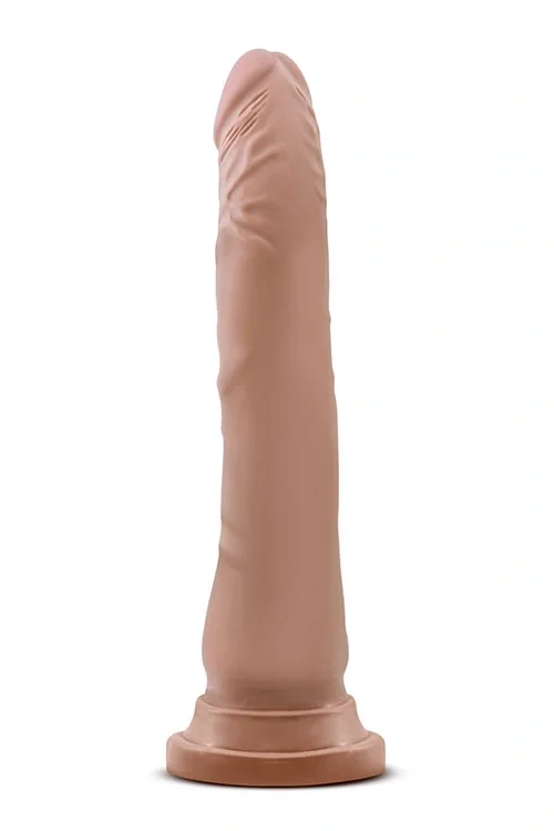 Blush NOVELTIES Dildo Roberto Au Naturel Sensa Feel TPE Dubla Densitate Maro 24.1 cm