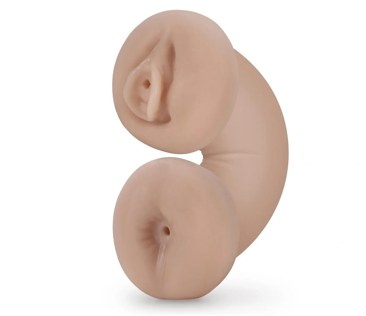 Blush NOVELTIES Masturbator Dublu Tasha Glow in the Dark Natural 13.3 cm
