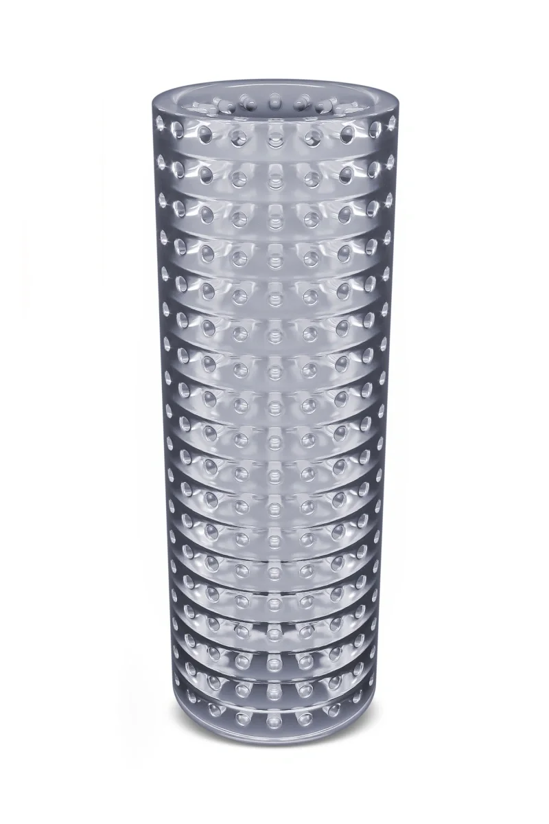 Blush NOVELTIES Masturbator Rize Strokez TPE Transparent 13.9 cm