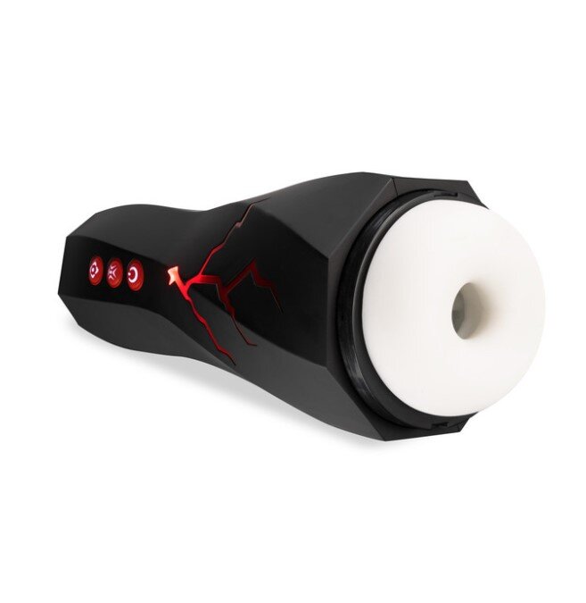 Blush NOVELTIES Masturbator Storm 7 Moduri Vibratii7 Moduri Suctiune TPE USB 28.5 cm