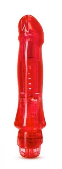 Blush NOVELTIES Vibrator Salsa Multispeed Naturally Yours Rosu 17 cm