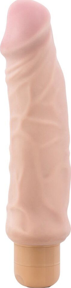 Blush NOVELTIES Vibrator X5 Plus Hard On Multispeed TPR Natural 24 cm