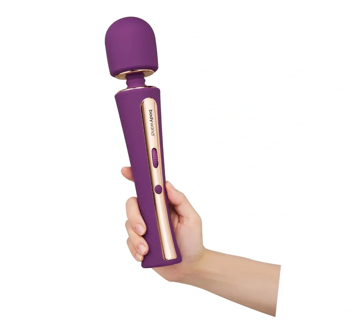 Bodywand Vibrator Masaj Luxe Couture Wand 7 Moduri Vibratii 15 Viteze Silicon ABS USB Mov 28.2 cm